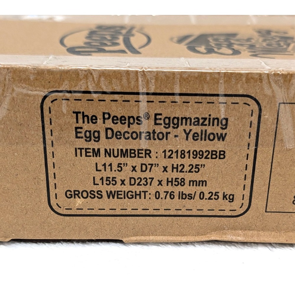 Peeps Eggmazing Spinner: Mess-Free Egg Decorating for Kids & Adults - 2 PACK - Picture 8 of 9
